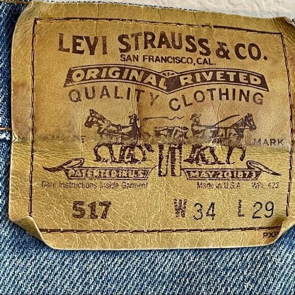 Levi’s Orange Tab Vintage Bootcut Jeans 34X29 - Picture 2 of 11